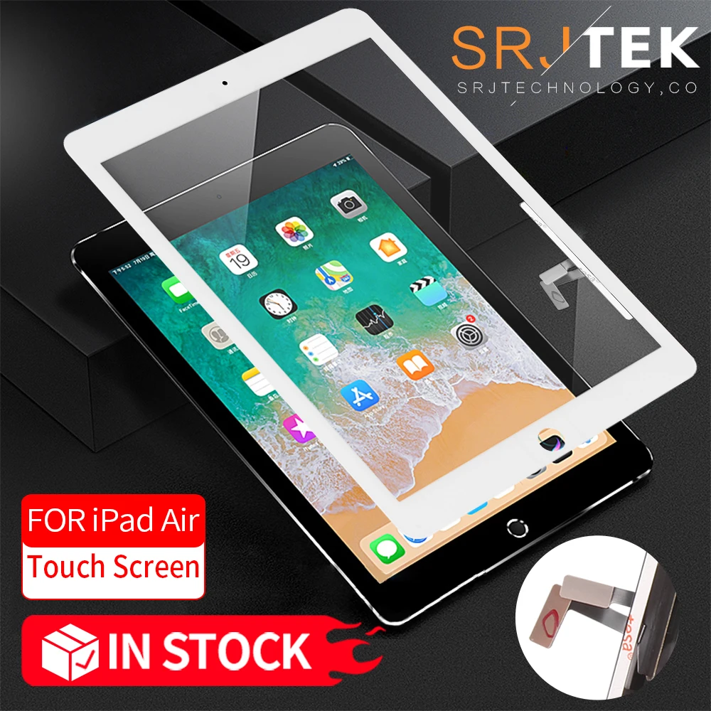 Для iPad Air сенсорный экран для 1 дигитайзер iPad5 5 Air1 стеклянная панель Замена 9