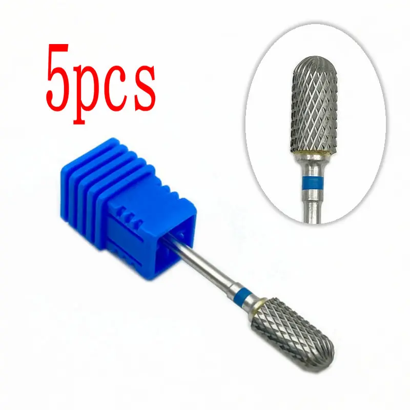 5 шт. зубные фрезы из карбида вольфрама для ногтей инструменты маникюра 2 35 мм