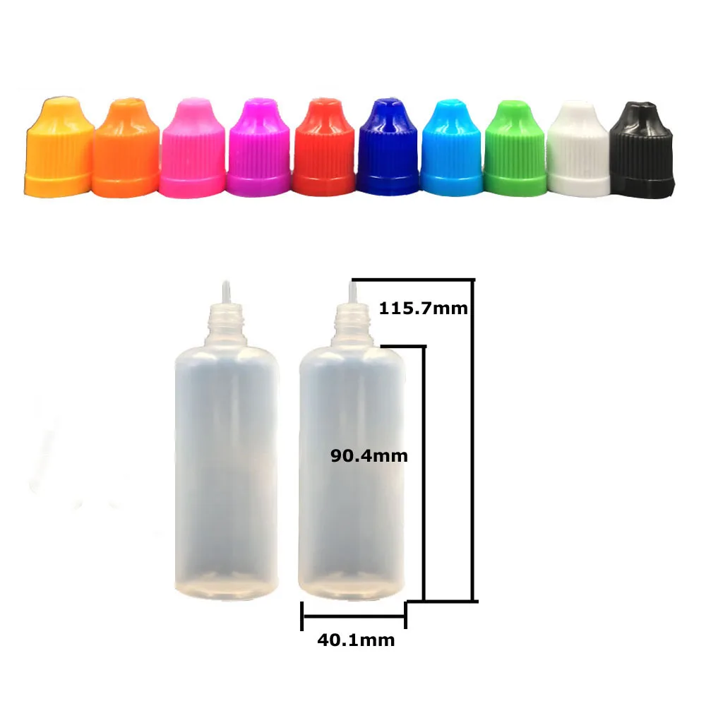 20 шт. пластиковые флаконы для сока 100 мл пустые флаконы-капельницы жижи (жидкость