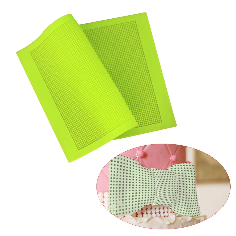 Гранулированный формы инструменты для торта силиконовый кружевной коврик