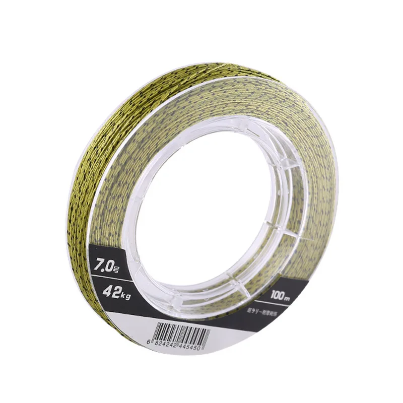 

YINGTOUMAN Fishing Line With Plastic PE Line 100m 4/8 Strands Braided Anti-bite and wear-resistant Fishing Line