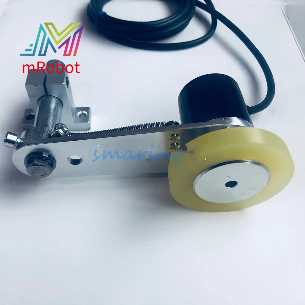 Измерительное колесо из алюминия и силикона промышленный кодировщик для