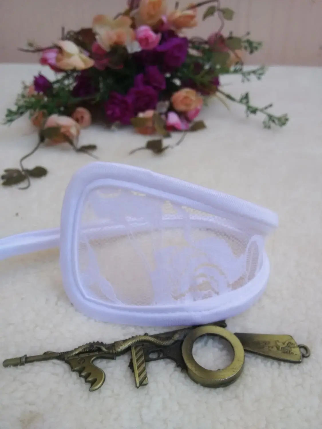 Женское сексуальное нижнее белье кружевные прозрачные трусы C типа со скрытой Т