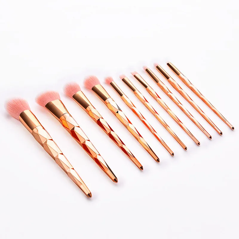 Набор кистей для макияжа 10 шт. | Красота и здоровье