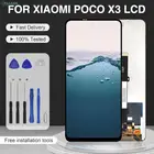 ЖК-дисплей Catteny 6,67 дюйма для Xiaomi POCO X3 с сенсорной панелью, дигитайзер экрана в сборе, Pocophone X3 NFC дисплей M2007J20CG