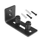 Направляющие для пола и дверей сарая Нижняя рамка поддержка Регулируемая роликовая раздвижная стойка