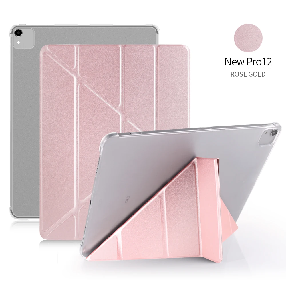 Умный чехол для iPad Pro 12 9 дюйма 2020 GOLP из искусственной кожи с магнитной застежкой +