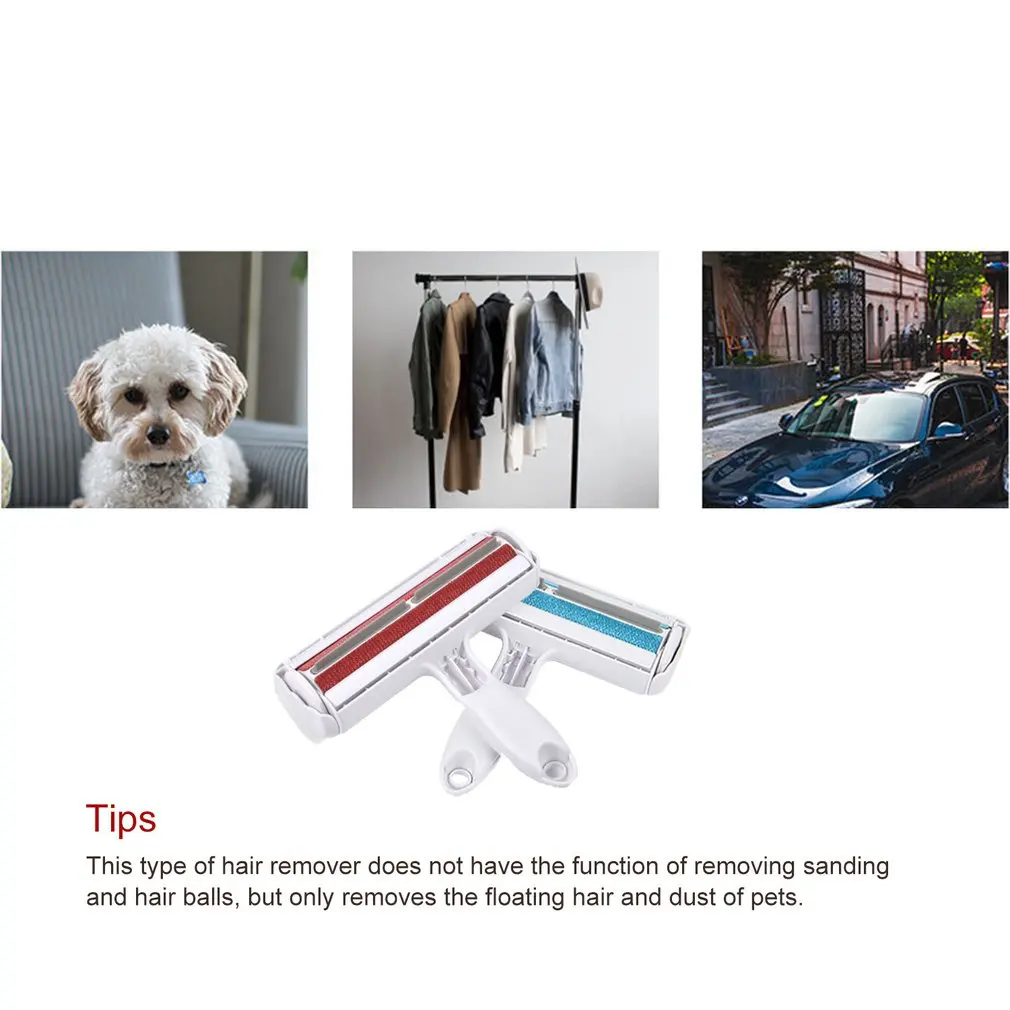 

New Hot Fleece Cleaning Brush Reusable Plastic Dog Cat Fur Roller Pet Hair Roller Self-Cleaning Cotton Wool Removal Comb