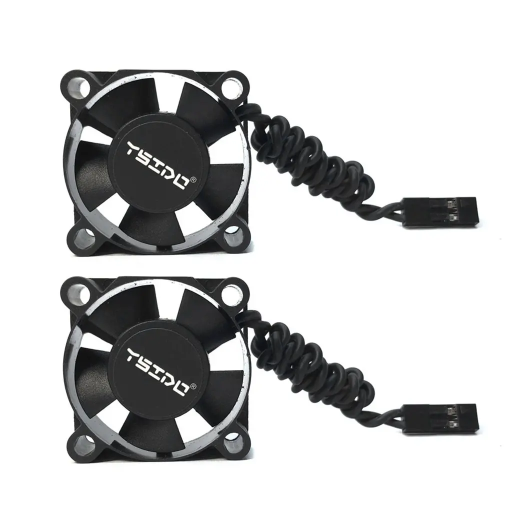 

Аксессуары для моделей автомобилей YSIDO, 2 шт., 3010 Бесщеточный Охлаждающий вентилятор двигателя, 8,4 в, 22000 об/мин, алюминиевый вентилятор с охла...