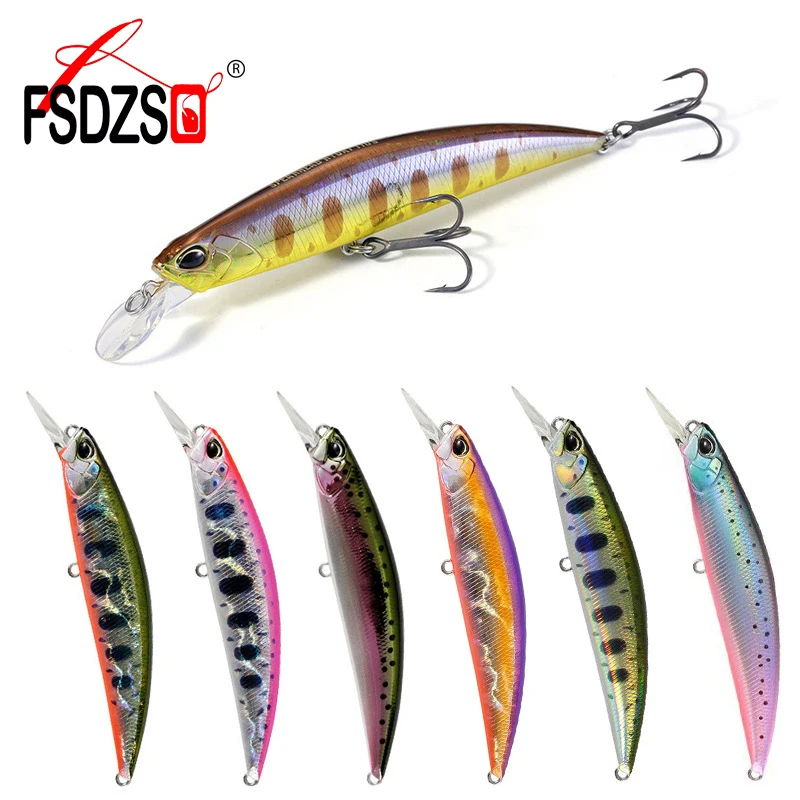 

Жесткая приманка, рыболовные приманки, 10 цветов на выбор, воблер в форме гольяна, качественный профессиональный JARKMINNOW