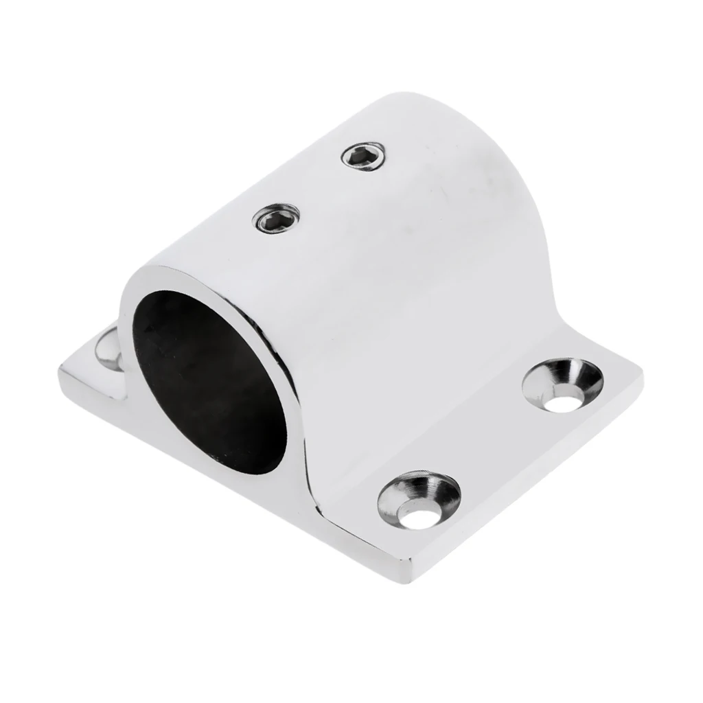 

Marine Boat Hand Rail Fitting 90 Degree Stanchion Base Mount for 20mm Tube