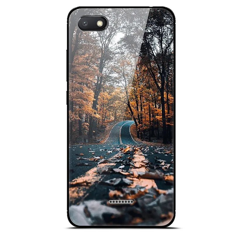 3 For Xiaomi Redmi 6A Case Cover Luxury Tempered Glass Case Phone Cover For Xiomi Redmi 6A 6 A A6 Phone Back Fundas Redmi 6A Case - Цвет: 3
