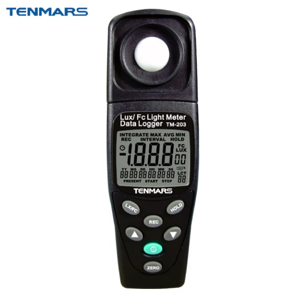 

Tenmars TM-203 Lux / Fc световой измеритель данных осветительный прибор