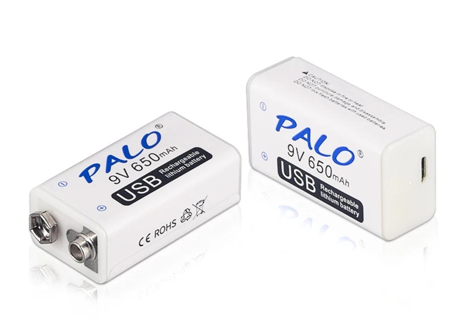 9V 6F22 650mAh литий-ионная аккумуляторная батарея микро USB батареи 9 v литиевые для мультиметра микрофона игрушки дистанционного управления KTV использования