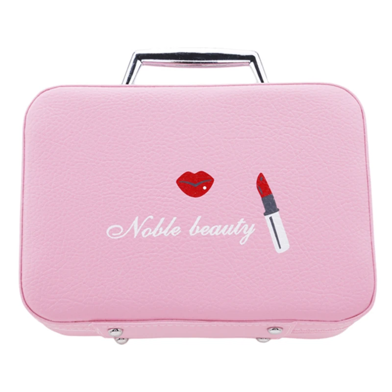 Новинка 2020 модный портативный косметический чехол из искусственной кожи сумка