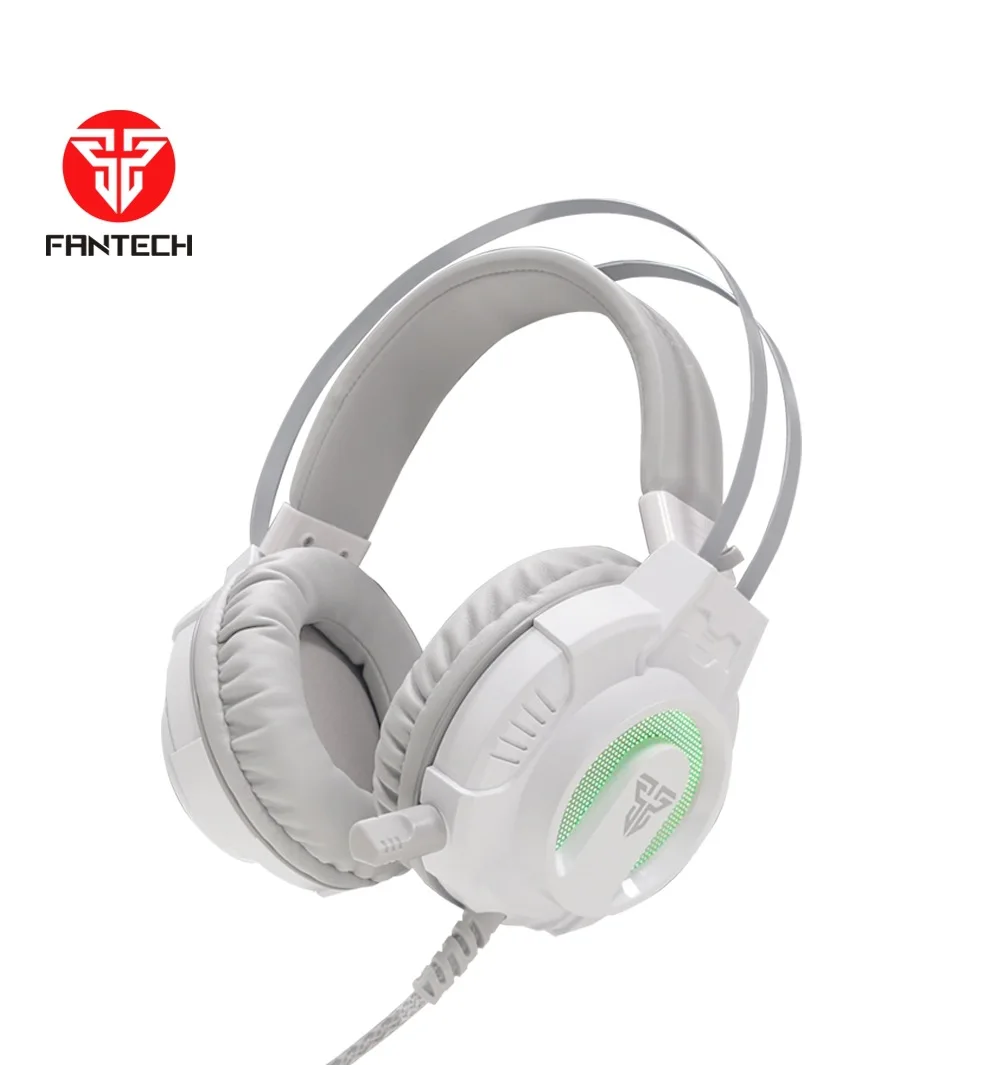 Игровые наушники FANTECH HG17 стереонаушники RGB Marquee гарнитура с микрофоном для PS4 Xbox One