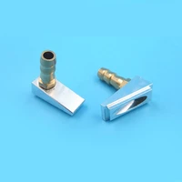 metal single water inlet nozzle bottom shell water nozzle m6 water mouth mini nipple faucet for rc boat cooling system