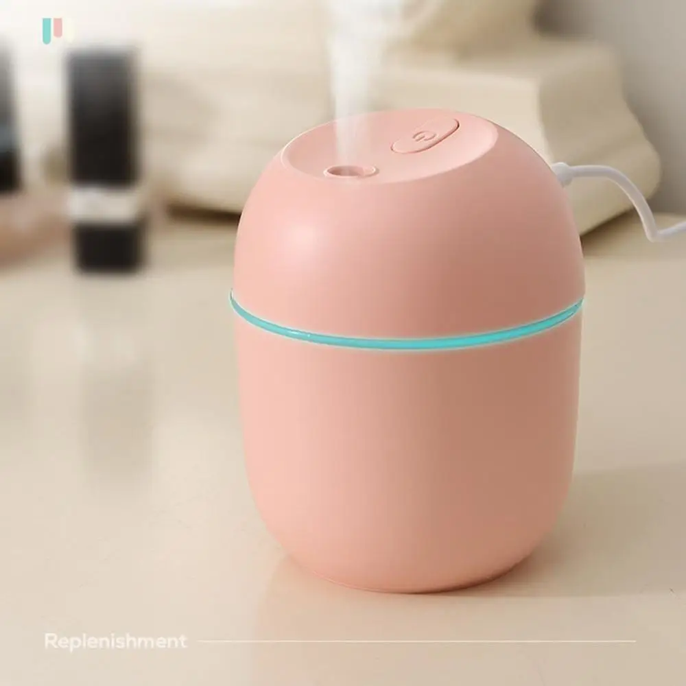 

220ML White Mini Air Humidifer Aroma Essential Oil Humidifiers Mist Maker Aromatherapy For Home USB Diffuser A7U8