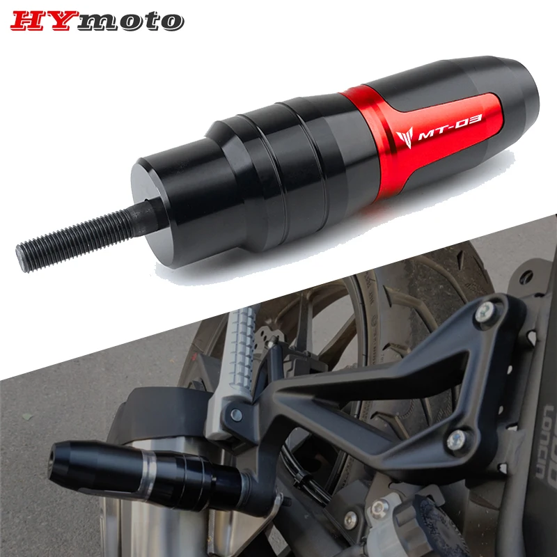 

С логотипом флэш-колодки Защита для Yamaha MT03 MT 03 новейшие аксессуары для мотоциклов CNC алюминиевая защита для выхлопных газов