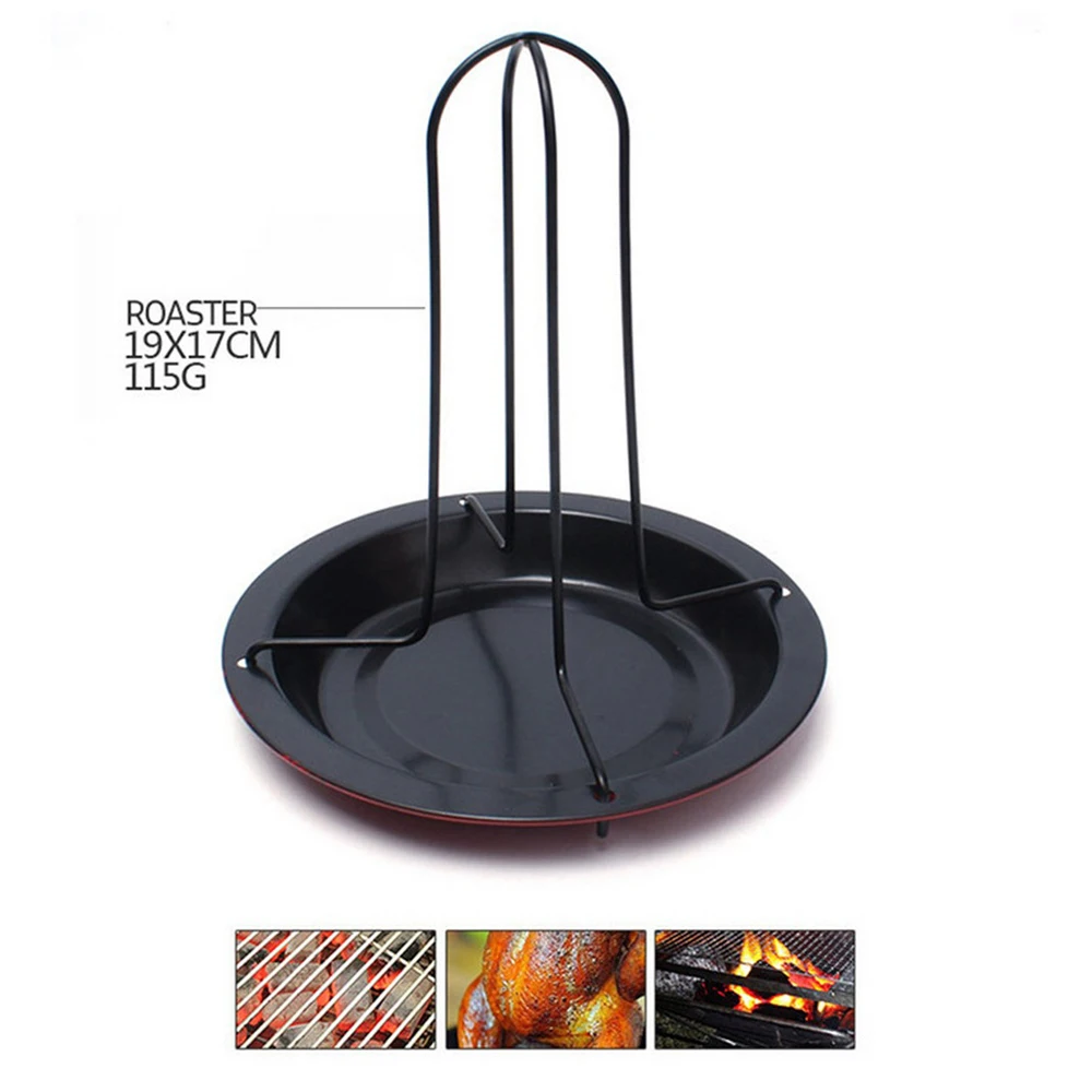 Креативный гриль для курицы индейки жаровня духовка барбекю стойка держатель
