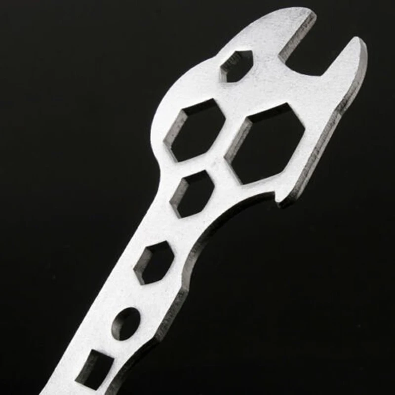 

15 in 1 Practical Multi Functions Bicycle Cycling Bike Flat Hexagon Wrench Set Steel Hexagon Spanner Hand Repair Tool