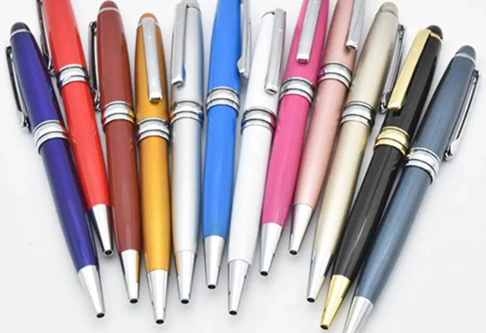 Металлическая шариковая ручка для бизнеса реклама канцелярский призовой kawaii