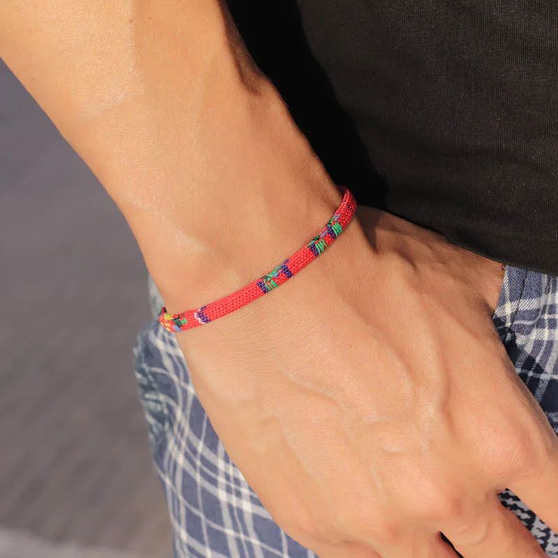 Браслет-цепочка плетеный в богемном стиле для мужчин и женщин - купить по