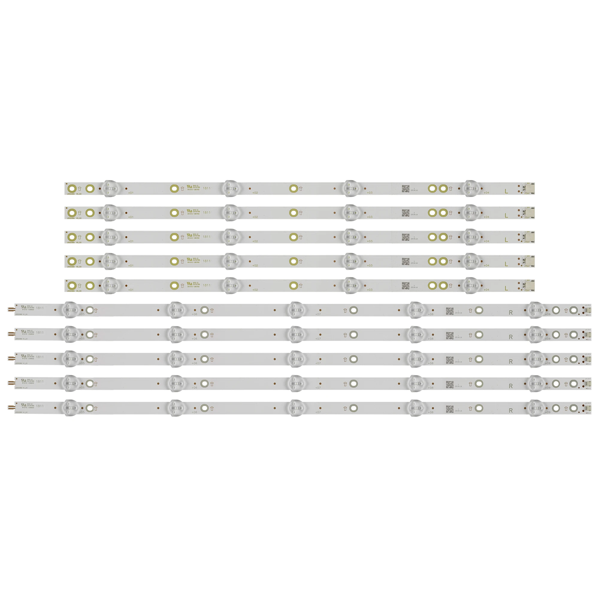 Новый светодиодный т. светодиодных лент для подсветки 50PUS6162 50PUS6703 50PUS6753 LB50082 V0 _ 03 V1