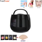 Восковая грелка для удаления волос со светодиодным дисплеем, регулируемым контролем температуры и задержки для всего тела, подмышек, лица, бикини