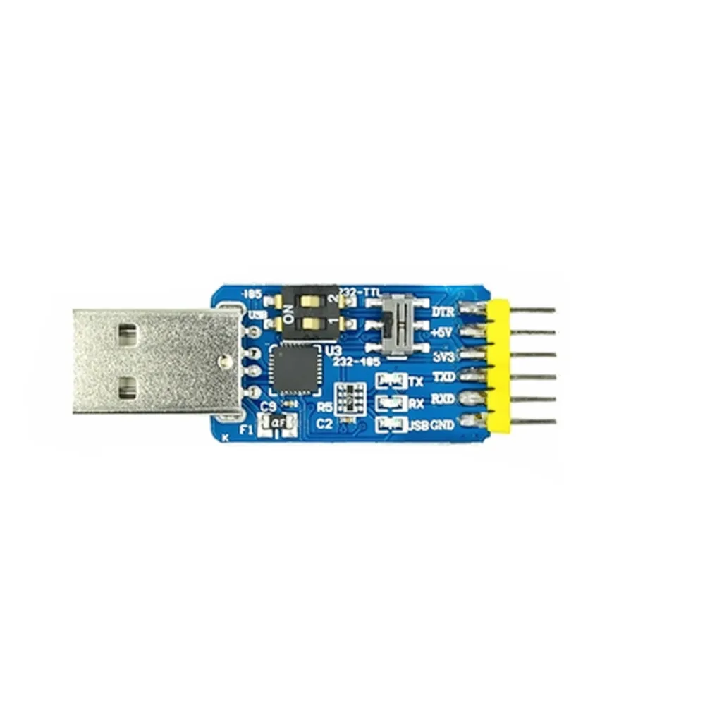 USB CP2102 to TTL RS232 RS485 Mutual Convert 6 in 1 Module | Электроника