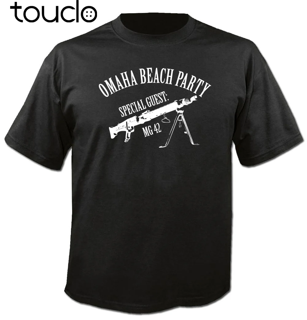fashion hot sale T-Shirt Kapuzenpulli Sweatshirt MG42 OMAHA BEACH PARTY CULT Germany Deutsch T shirt | Мужская одежда