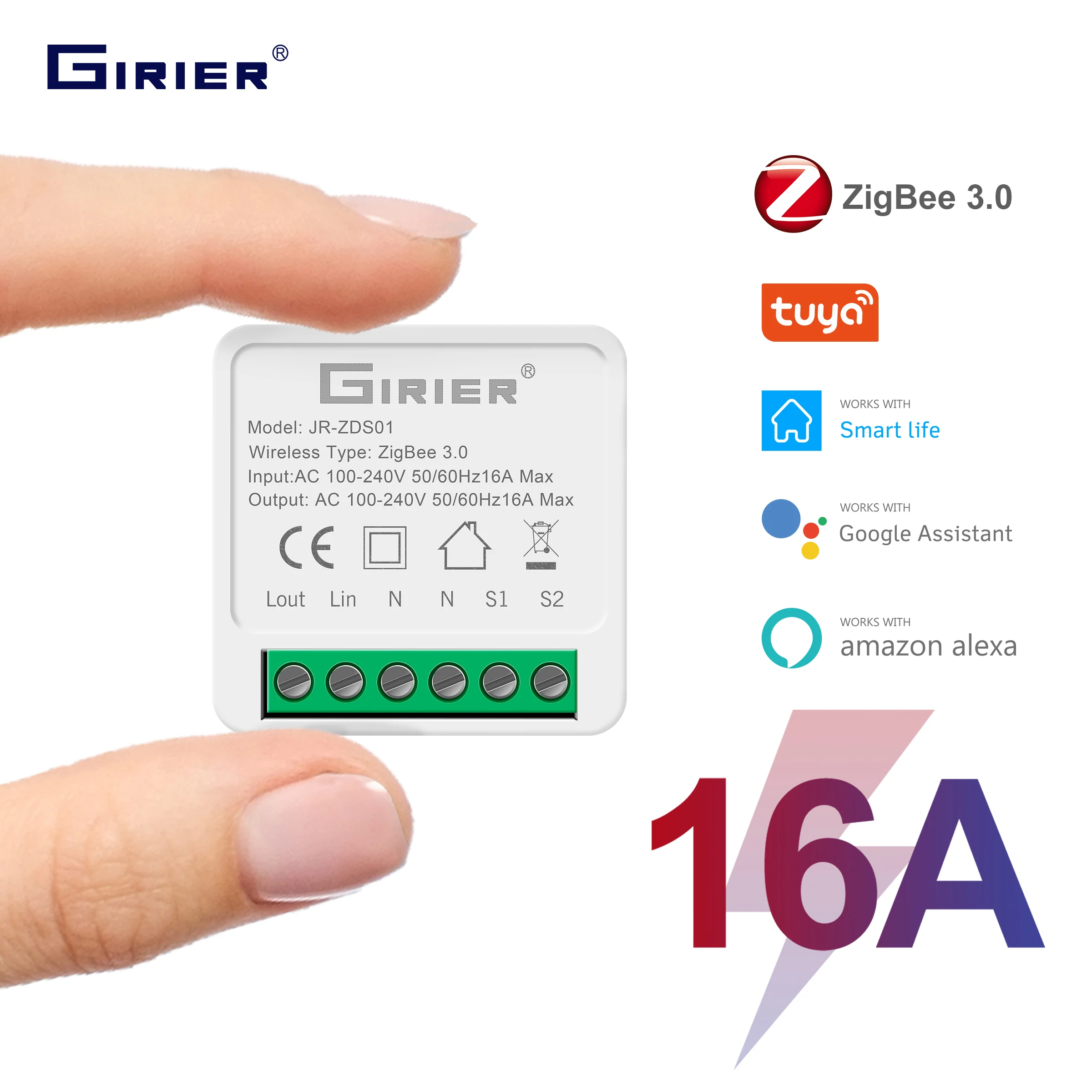 Tuya ZigBee 3 0 умный светильник Модуль автоматического включения света система