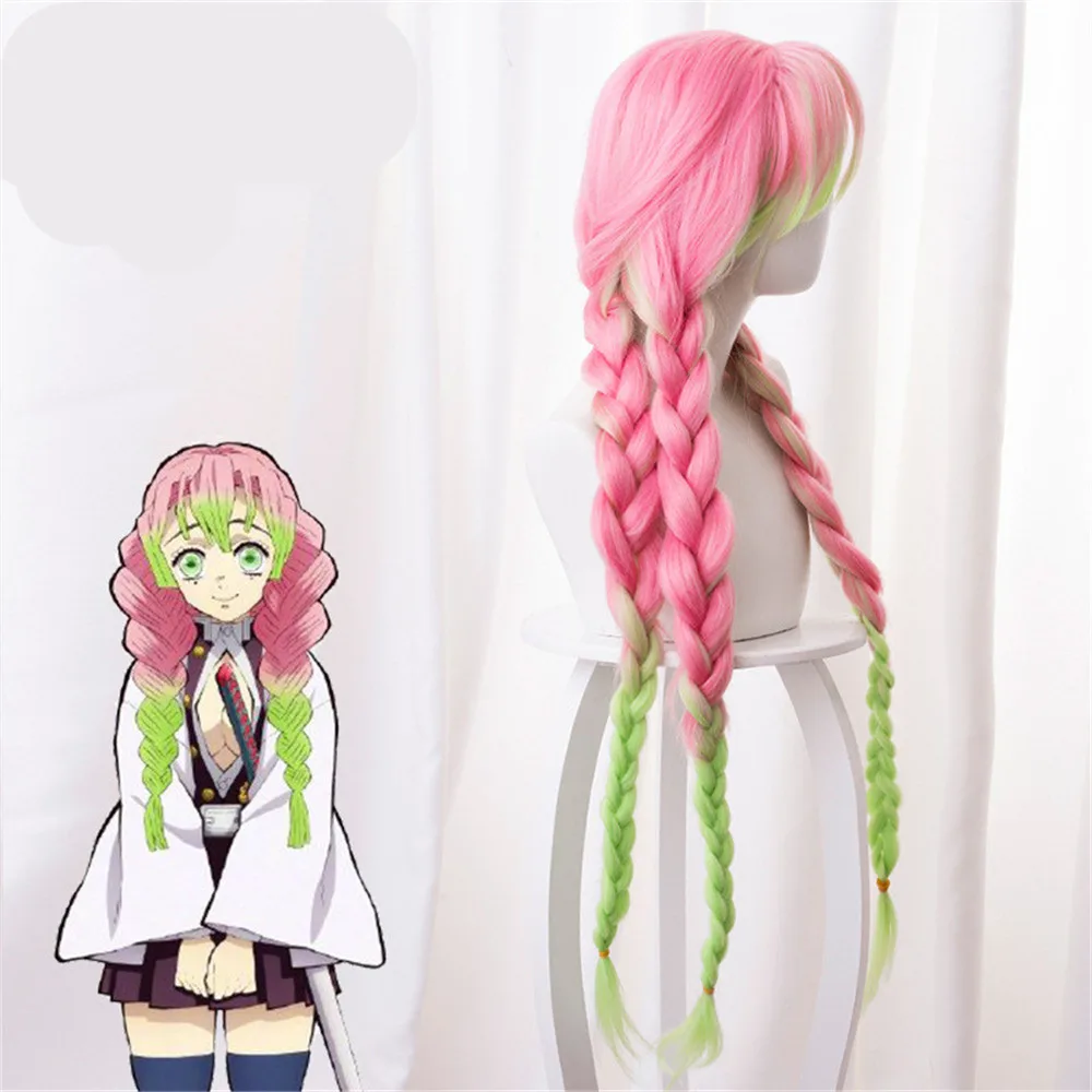 Парик для Хэллоуина из аниме рассекающий демонов|Костюмы аниме| |