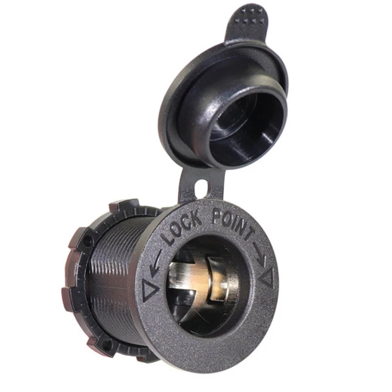 

12 в прикуриватель сменная водонепроницаемая розетка электрическая розетка для автомобиля мотоцикла лодки силовые аксессуары