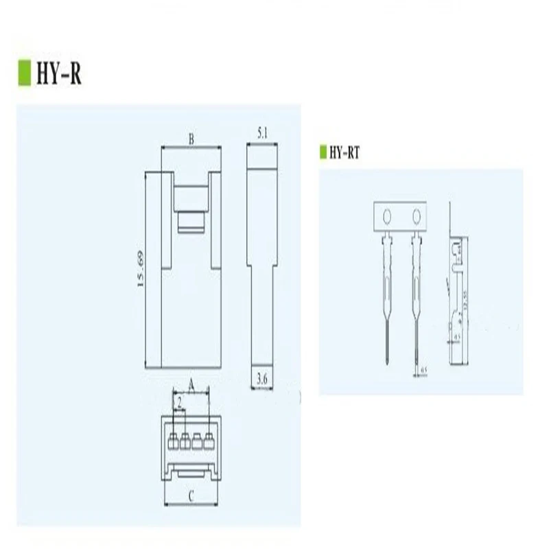 2 комплекта интервал провод-разъем воздушный док небольшого объема