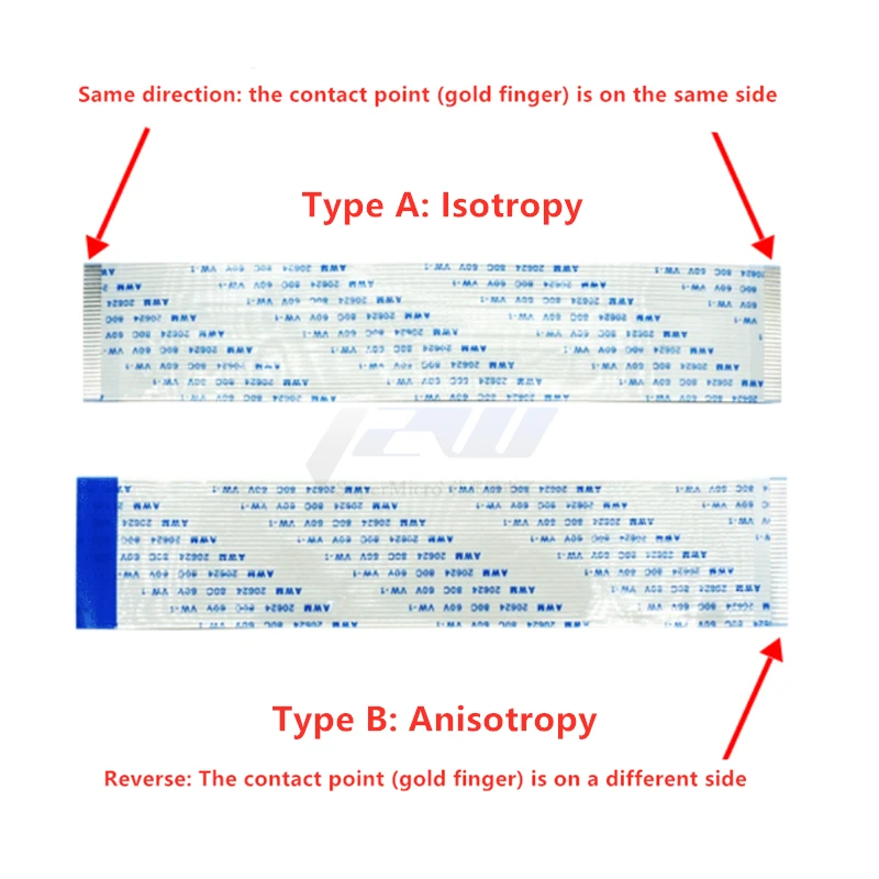 10 шт. плоский гибкий кабель с ПВХ изоляцией FFC FPC ЖК дисплей AWM 20624 80C 60V VW 1