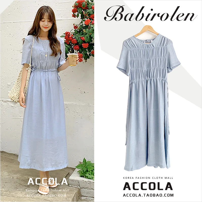 

Новинка лета 2020, Ретро платье Zhixun, французская трапециевидная юбка, приталенное элегантное шифоновое платье в стиле супер Мори