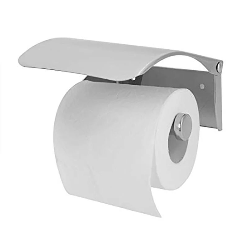 Современный покрытый серебром держатель в туалет коробка ткань для ванной ролл