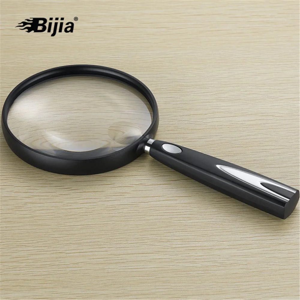 

BIJIA HD Handheld Magnifying Glass for Elderly Reading Children Learning Handle Reading Amplifier G888-110