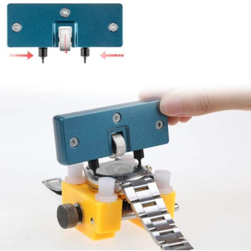 Потрясающий прямоугольный чехол для задней крышки часов Открыватель набор