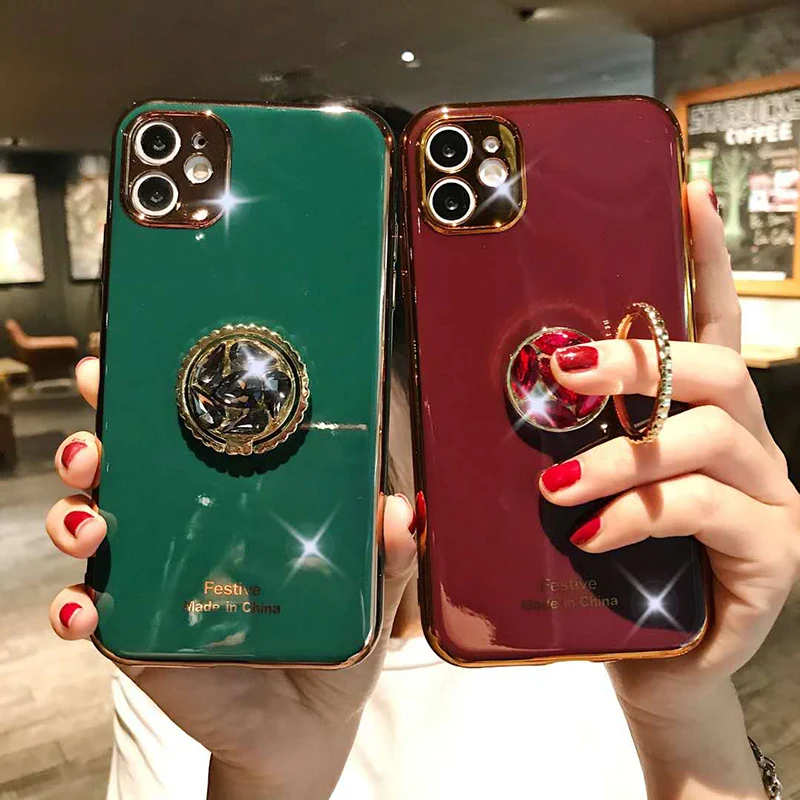 Великолепный чехол для телефона iphone 11 pro max X Xs XR с кронштейном 7 8 6 6s plus чехлы |