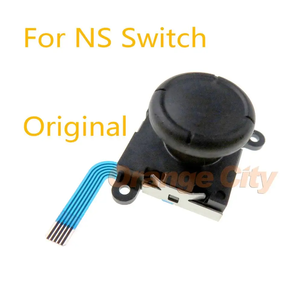 Оригинальный 3D аналоговый джойстик для пальца палка с заменяемым датчиком Nintendo