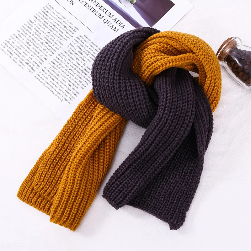 Модный кашемировый шарф в стиле пэчворк для мужчин и женщин японский корейский