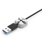 1 шт. Кабельный органайзер силиконовый usb-кабель для намотки рабочего стола аккуратные зажимы для управления Кабельный Держатель для мыши провод для наушников новейший