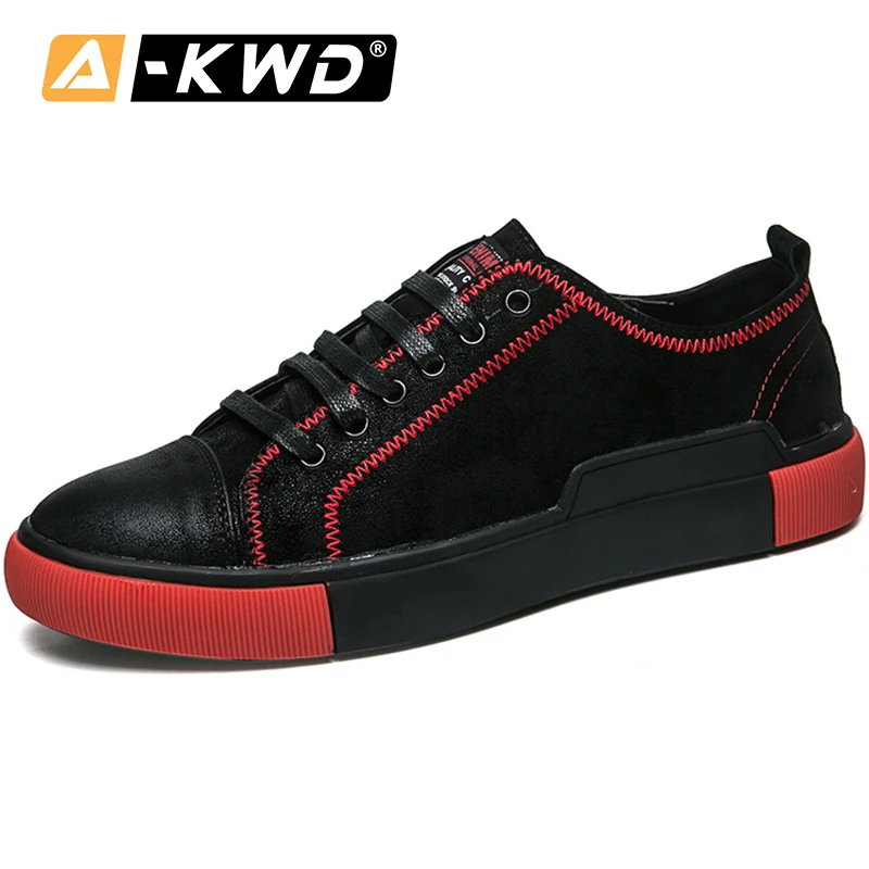 

Fashion Sneaker Men Heren Schoenen Leer Black Footwear Casual Man Shoes Leather Genuine Autumn Luxury Men Shoes Leather Sneakers