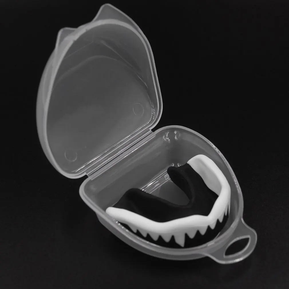 

Mouth Guard Adult Karate Muay Safety Mouth Protective Teeth Guard for Football Basketball Thai Boxing Professional Soft EVA