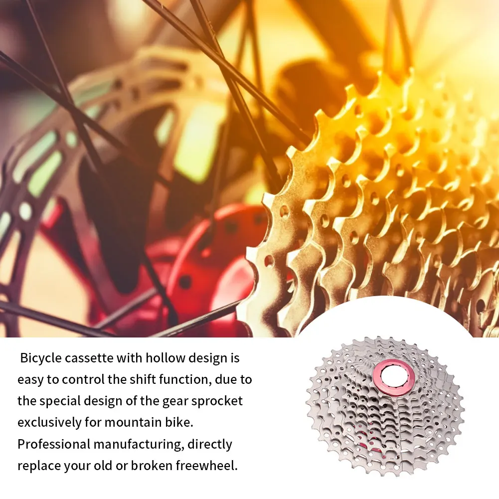 Кассета скоростей велосипеда свободное колесо звездочка 11 36T 10 спиннинг замена