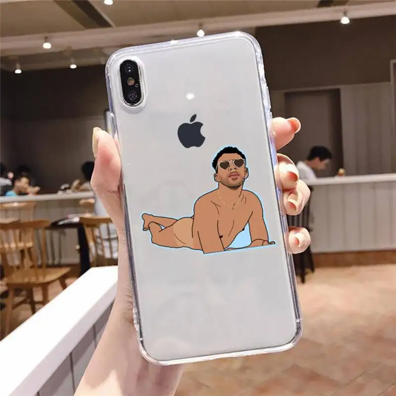 

yo perreo sola stickers high quality Phone Case Transparent soft For iphone 5 5s 5c se 6 6s 7 8 11 12 plus mini x xs xr pro max