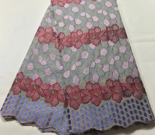 Швейцарская вуаль хлопок кружевная ткань 2019 африканская швейцарская