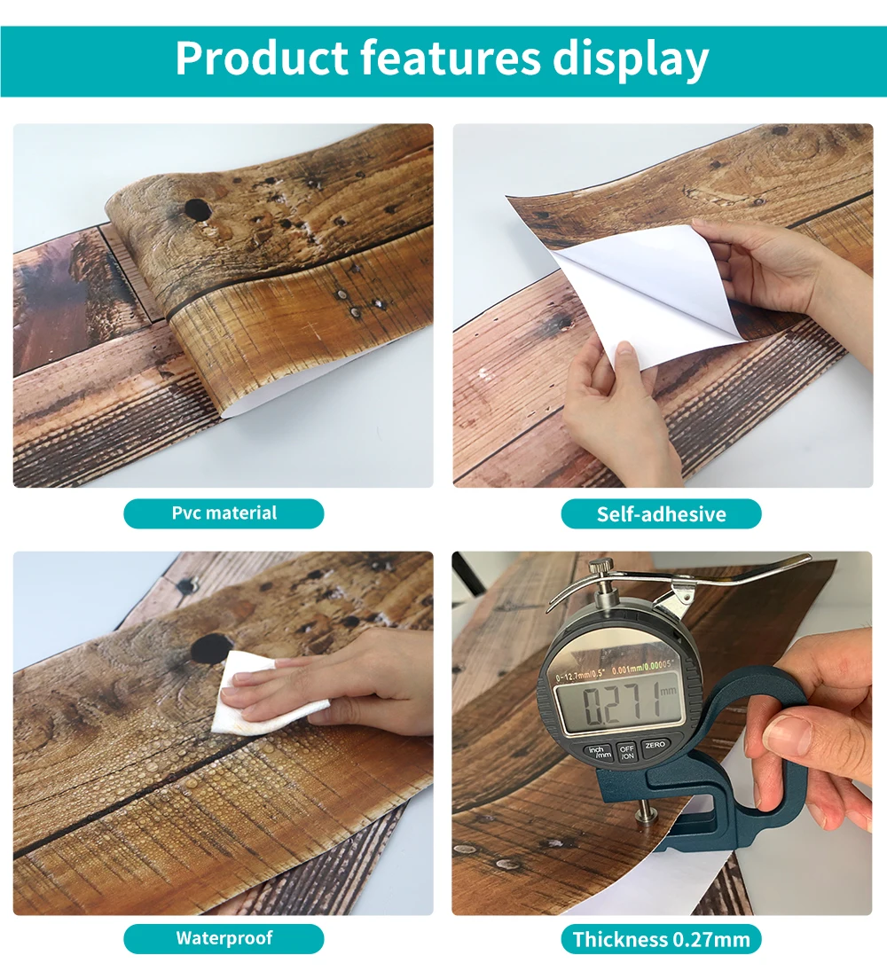 7pcs stair sticker waterproof oil proof diy self adhesive pvc staircase sticker for kitchen bathroom furniture stairway decor free global shipping